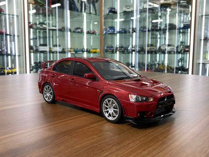 1:18 Resin Model  - Otto Mobile Mitsubishi Lancer Evo X FQ 400 (Red)