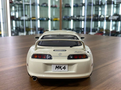 1/18 Diecast Toyota Supra MK4 Pearl Solido Scale Model Car