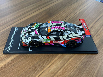 Ixo Models 1/18 Metal Diecast PORSCHE 911 GT3 R 2016 #69 ADAC GT-Masters Hockenheim 2018 in Mix Color