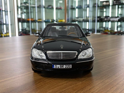 1/18 Diecast Mercedes-Benz S600 Black Norev Scale Model Car