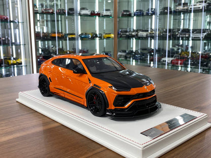 1:18 Resin Model - Lamborghini Urus LB Works by IVY Model (Orange)