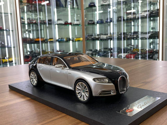 1:18 Resin Model - Bugatti 16C Galibier by TRL Models (Black/Silver)