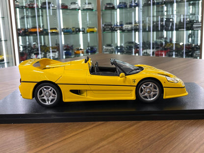 1:18 Diecast – KK Scale Ferrari F50 in Yellow