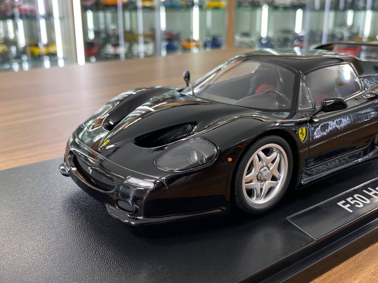 1:18 Diecast – KK Scale Ferrari F50 Hardtop in Black