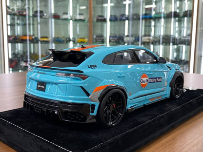 1:18 Resin Model – IVY Model Lamborghini URUS LB WORKS in Gulf Blue