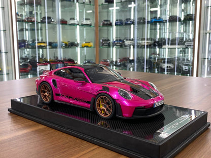 1:18 Resin Model – Timothy & Pierre Porsche 911 GT3 RS (992.1) Weissach Package – Ruby Star (Limited 29 pcs)