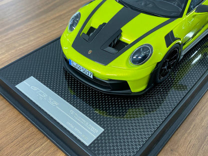 1:18 Resin Model – Timothy & Pierre Porsche 911 GT3 RS (992.1) Weissach Package – Light Green (Limited 29 pcs)