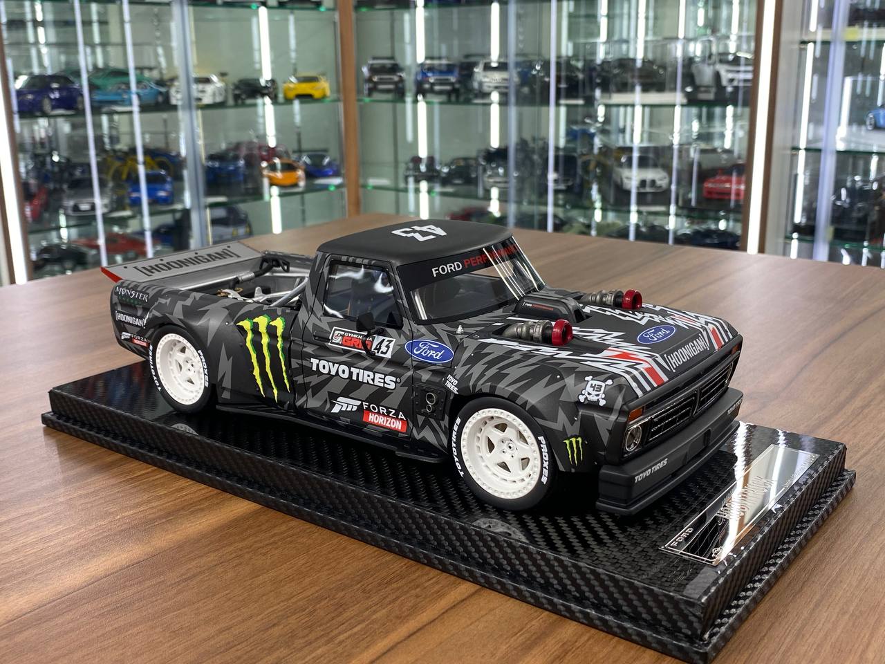 1:18 Resin - VIP Model Ford Hoonitruck New Monster Decal (RARE Ken Block's Gymkhana 10)