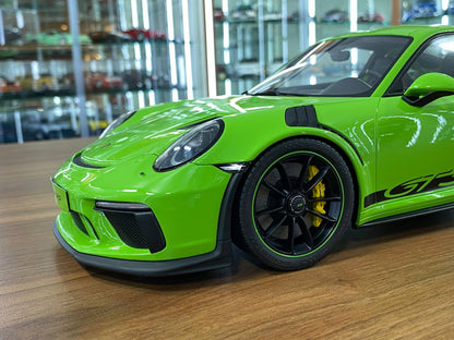 1/12 Resin Model - GT Spirit Porsche 911 (991.2) GT3 RS - Lizard Green