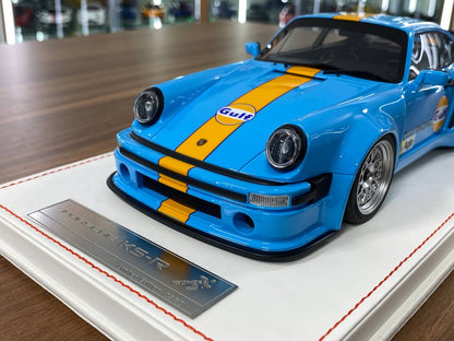 1:18 Resin Model – Runner Porsche KS-R in Gulf Blue