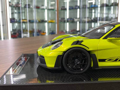 1:18 Resin Model – Timothy & Pierre Porsche 911 GT3 RS (992.1) Weissach Package – Light Green (Limited 29 pcs)