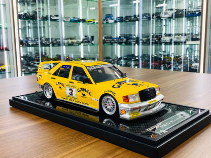 VIP Model Mercedes-Benz 190 E & A$AP Rocky’s Edition – 1/18 Resin Model, Camel Cup Decal, Limited to 30 Units