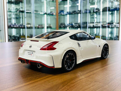 1/18 Resin – Nissan Fairlady 370Z Nismo in White by GT Spirit