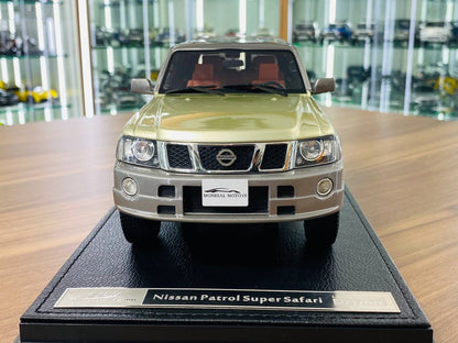 1/18 Diecast Nissan Patrol Super Safari Gold by IVY Models [ Special Number 01/99 ]