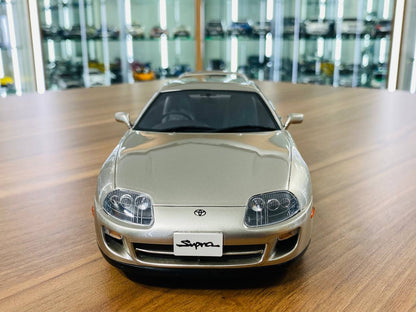 1/18 Resin Toyota Supra Otto Silver Model Car