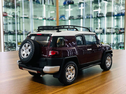 1/18 Diecast Toyota FJ Cruiser Brown by AUTOart Scale Model Car