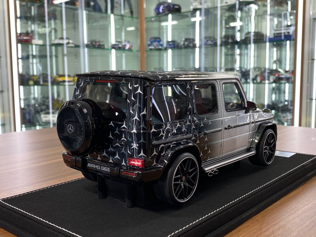 1/18 Resin Model - Mercedes-Benz AMG G63 2019 Black (Vehicle Art)