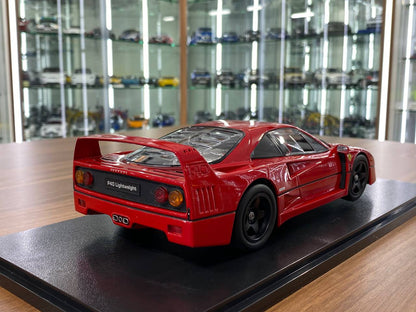 1/18 Ferrari F40 Lightweight Red Model Car by KK Models