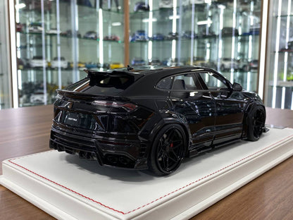 1/18 Resin Model  - IVY Model Lamborghini URUS LB Works (Metallic Black)