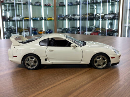 1/18 Diecast Toyota Supra MK4 Pearl Solido Scale Model Car