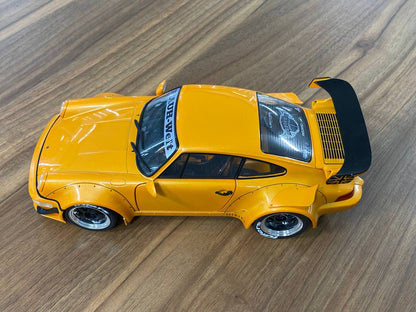 1/18 Diecast Porsche 964 RWB - HIBIKI 2016 Orange by Solido