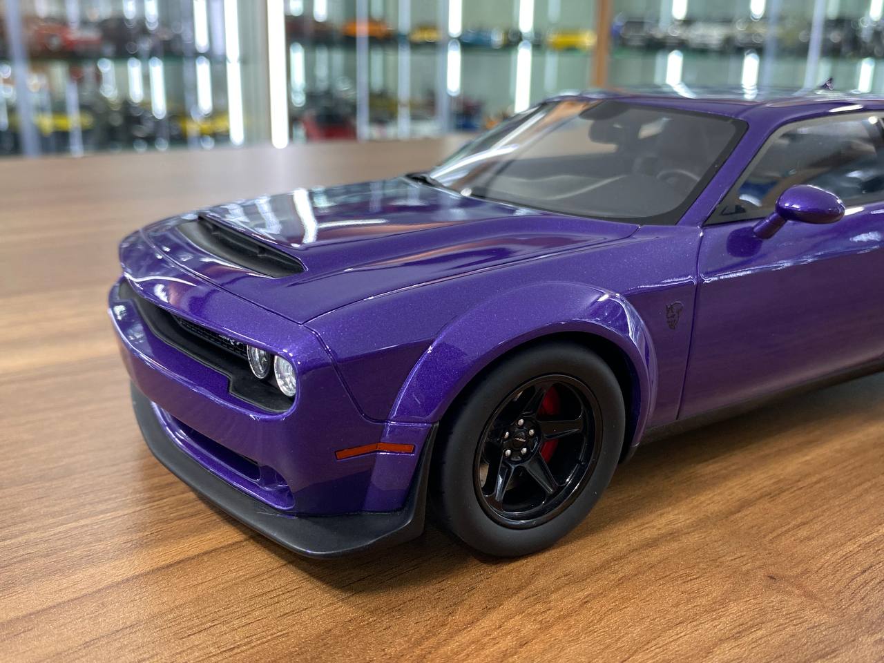 1:18 Resin Model - Dodge Challenger SRT Demon 2018 by GT Spirit