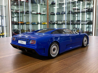 1/12 Diecast Full opening KK Scale Bugatti EB 110 Blue