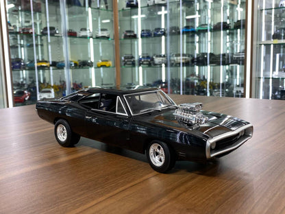 1/18 diecast full opening  Hot Wheels Dodge Charger 1970 "The Fast and the Furious" in Black