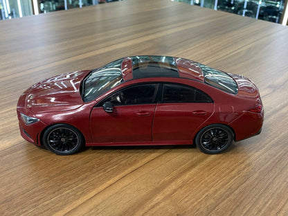 1/18 Diecast Solido Mercedes Benz CLA C118 Coupe AMG Line 2019 Rouge Patagonie maroon