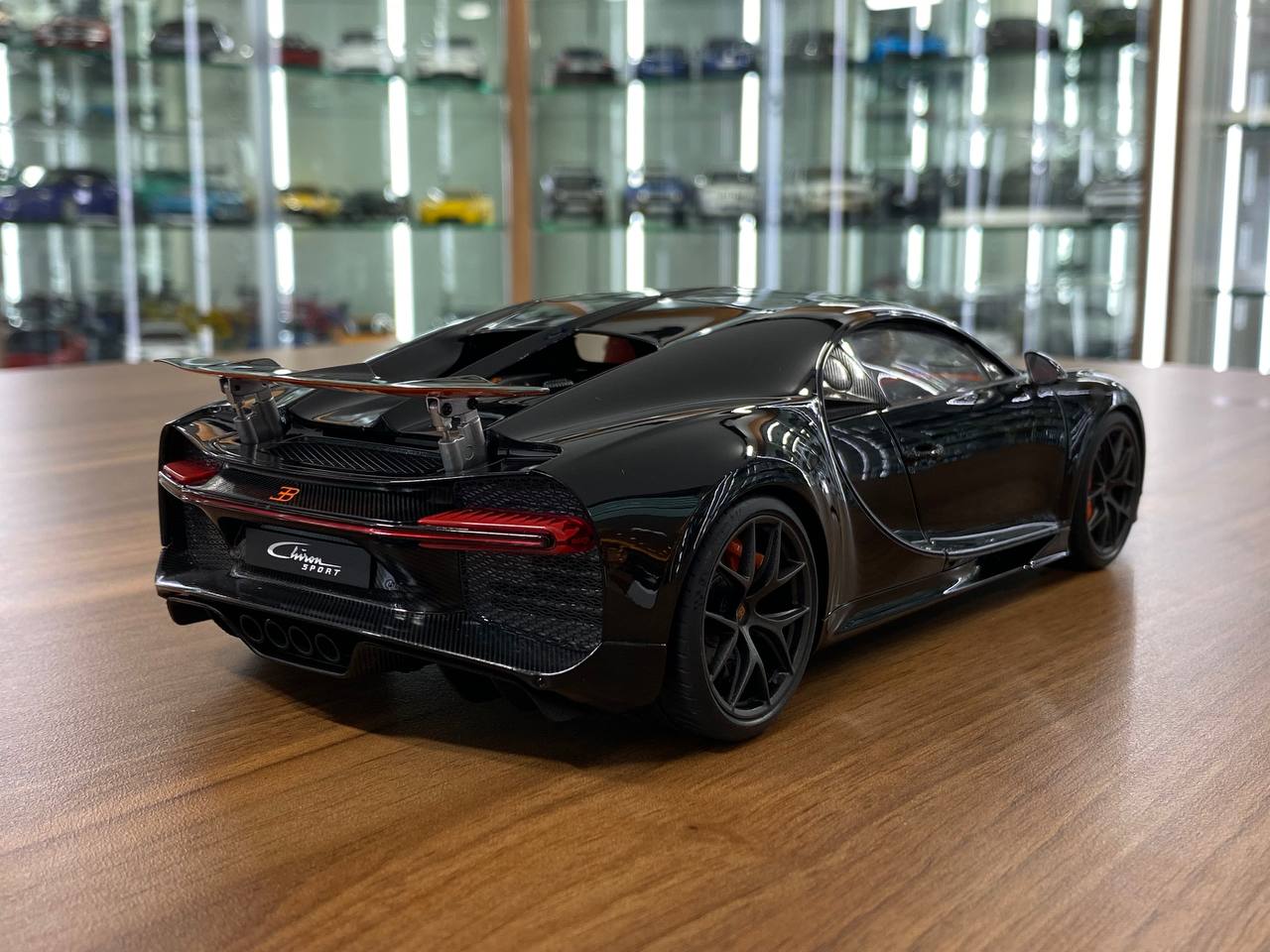 1:18 Diecast Metal Full Opening – AUTOart Bugatti Chiron Sport 2019 – Nocturne Black