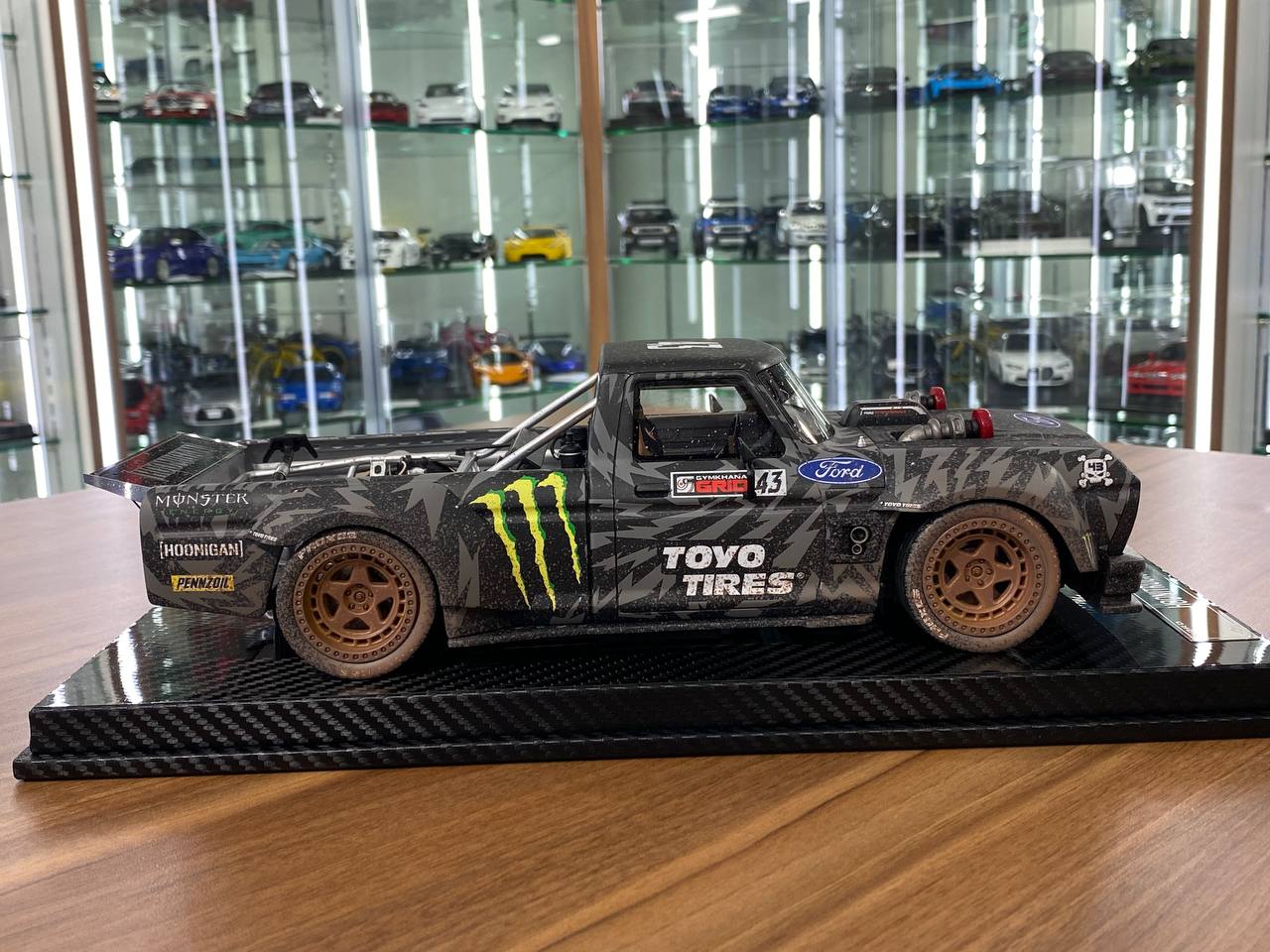 1:18 Resin VIP Model Ford Hoonitruck Monster Dirty Decal (RARE Ken Block's Gymkhana 10)