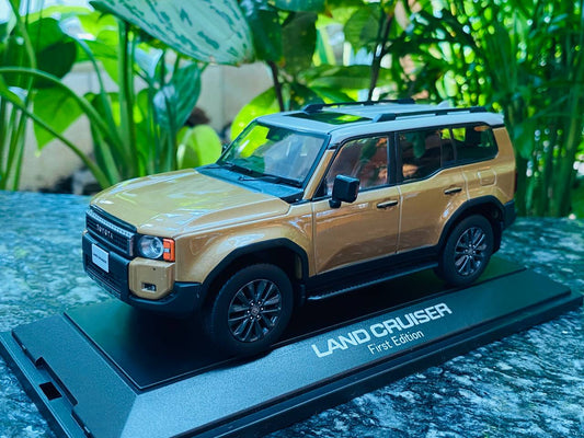 Dealer Edition 2024 Toyota Land Cruiser 250 First Edition Resin Model - Brown | 1/30 Scale