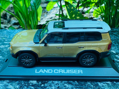 Dealer Edition 2024 Toyota Land Cruiser 250 Resin Model - Brown | 1/30 Scale