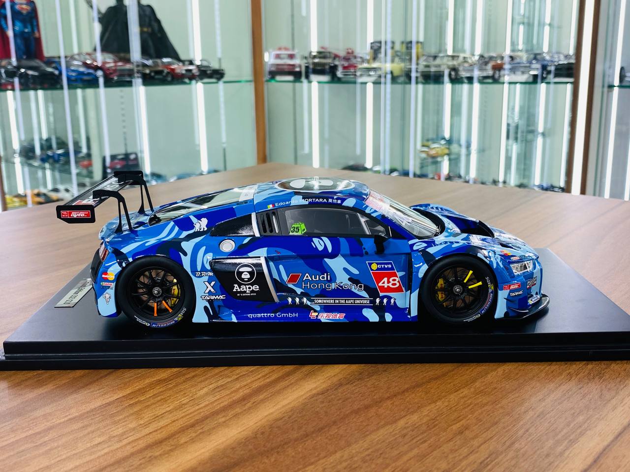 1/18 Resin Model - Tarmac Works Audi R8 LMS Cup Sepang Winner 2016 #48