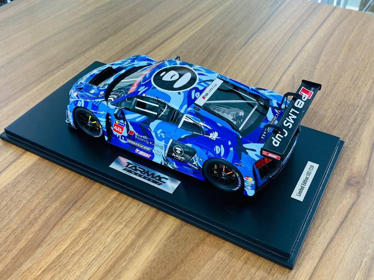 1/18 Resin Model - Tarmac Works Audi R8 LMS Cup Sepang Winner 2016 #48