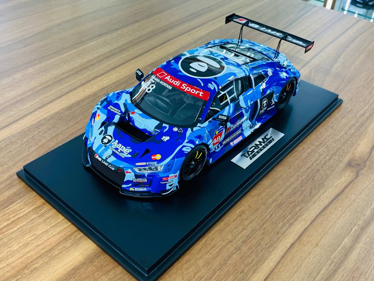 1/18 Resin Model - Tarmac Works Audi R8 LMS Cup Sepang Winner 2016 #48