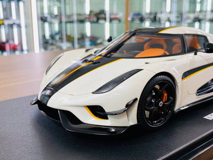 GT Spirit Koenigsegg Regera - 1/18 Resin Model, Not Opening - White