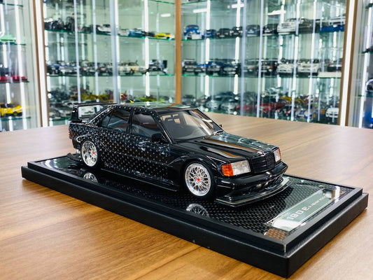 VIP Model Mercedes-Benz 190 E & A$AP Rocky’s Edition – 1/18 Resin Model, Black Starry Decal, Limited to 30 Units