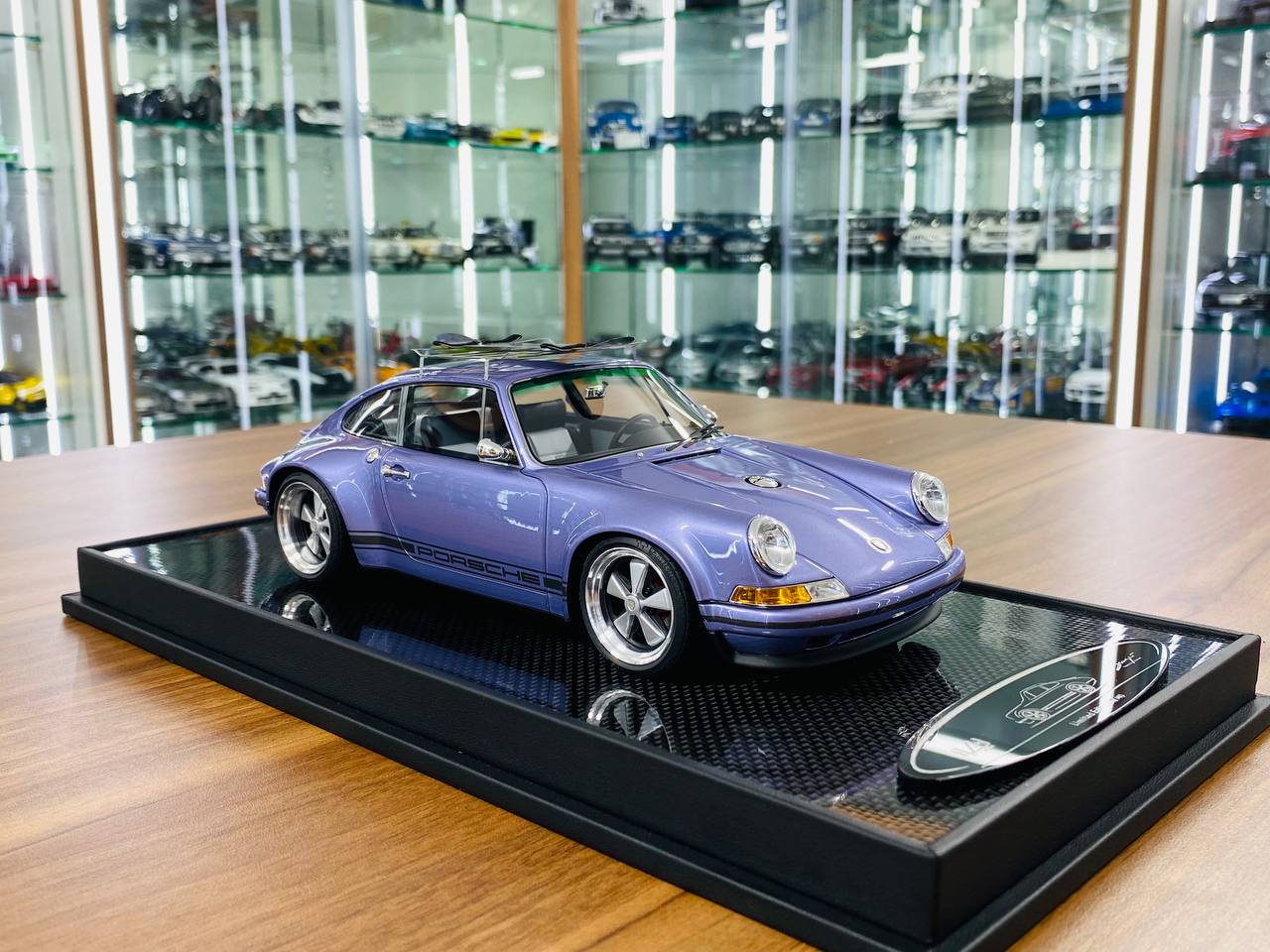 Ivy Model Porsche 911 Singer – 1/18 Resin Model, Lavender Metallic, Limited to 40 Units