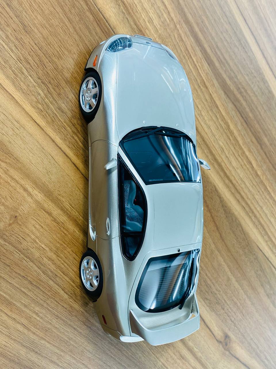 1/18 Resin Toyota Supra Otto Silver Model Car