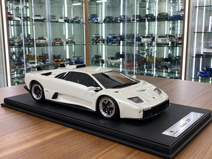 1/12 Resin Model - Lamborghini Diablo GT White