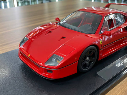 1/18 Ferrari F40 Lightweight Red Model Car by KK Models