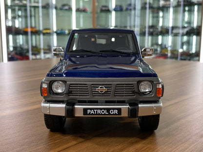 1:18 Resin Model - Nissan Patrol GR Y60 Blue/Silver by Otto Mobile