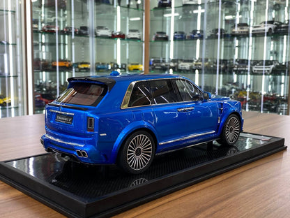 1:18 Resin Model - Rolls Royce Cullinan Mansory by FuelMe Models (Royal Blue)