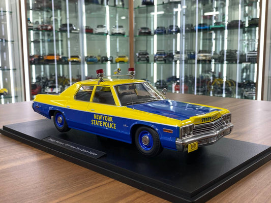 1:18 Diecast – KK Scale Dodge Monaco 1974 New York State Police