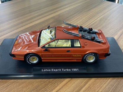 1/18 Diecast  KK Scale Lotus Esprit Turbo 1981 in Orange