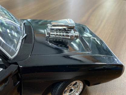 1/18 diecast full opening  Hot Wheels Dodge Charger 1970 "The Fast and the Furious" in Black