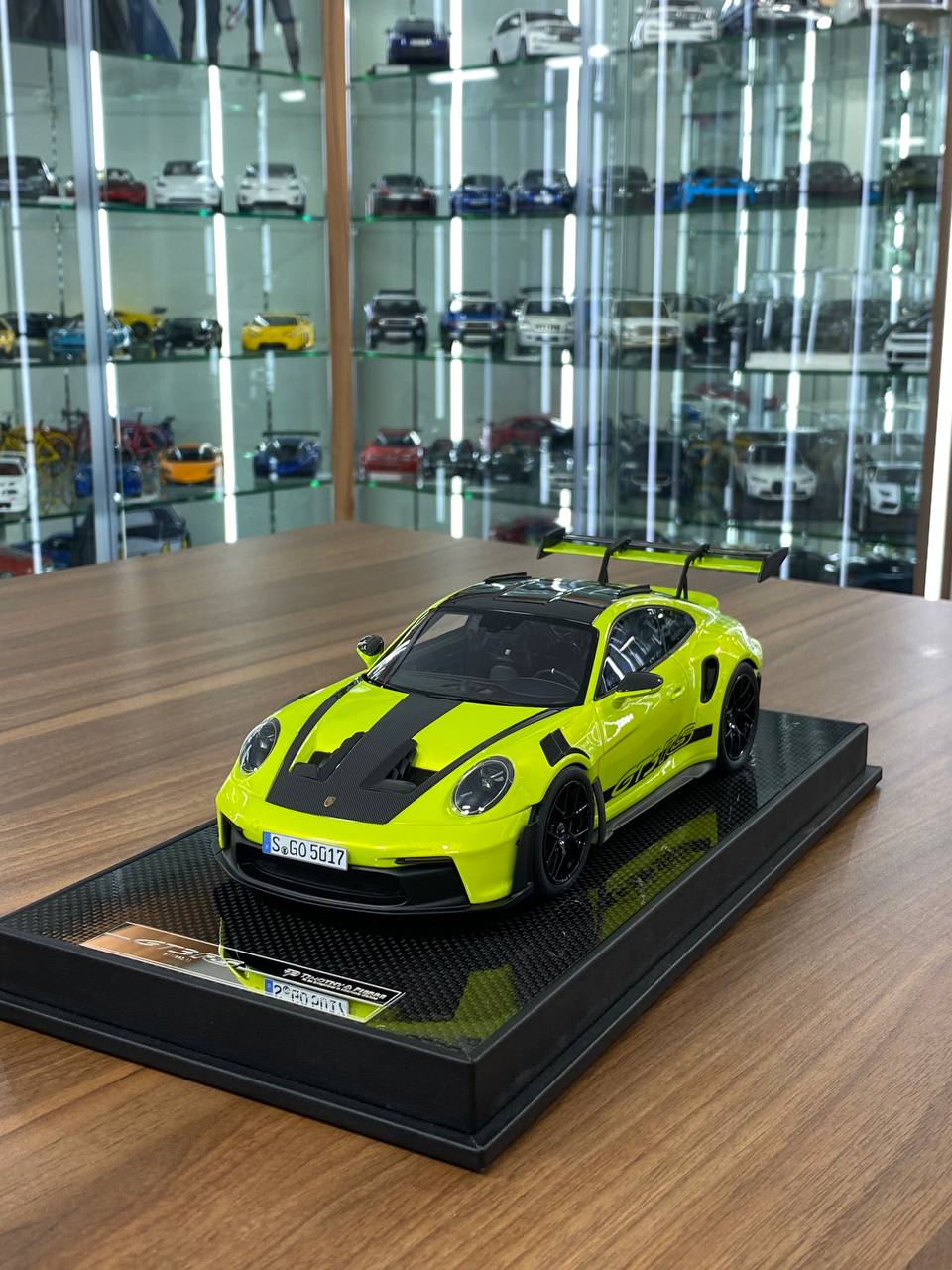 1:18 Resin Model – Timothy & Pierre Porsche 911 GT3 RS (992.1) Weissach Package – Light Green (Limited 29 pcs)