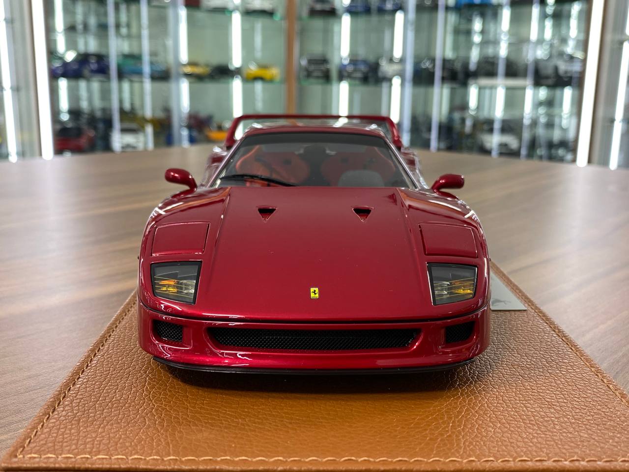 1:18 Diecast Full Opening – BBR by Kyosho Ferrari F40 (Metallic Red) Limited Edition 78pcs