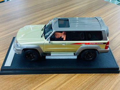 1/18 Diecast Nissan Patrol Super Safari Gold by IVY Models [ Special Number 01/99 ]